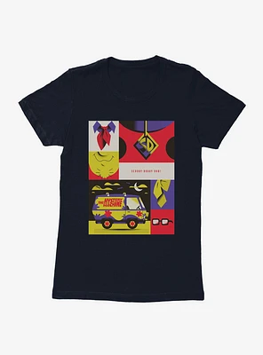 Scooby-Doo WB 100 Scooby-Dooby-Doo Poster Womens T-Shirt