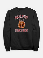 Stranger Things Hellfire Forever Pumpkin Sweatshirt