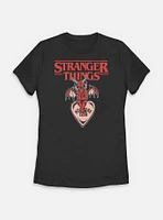 Stranger Things Hellfire Club Devil Womens T-Shirt