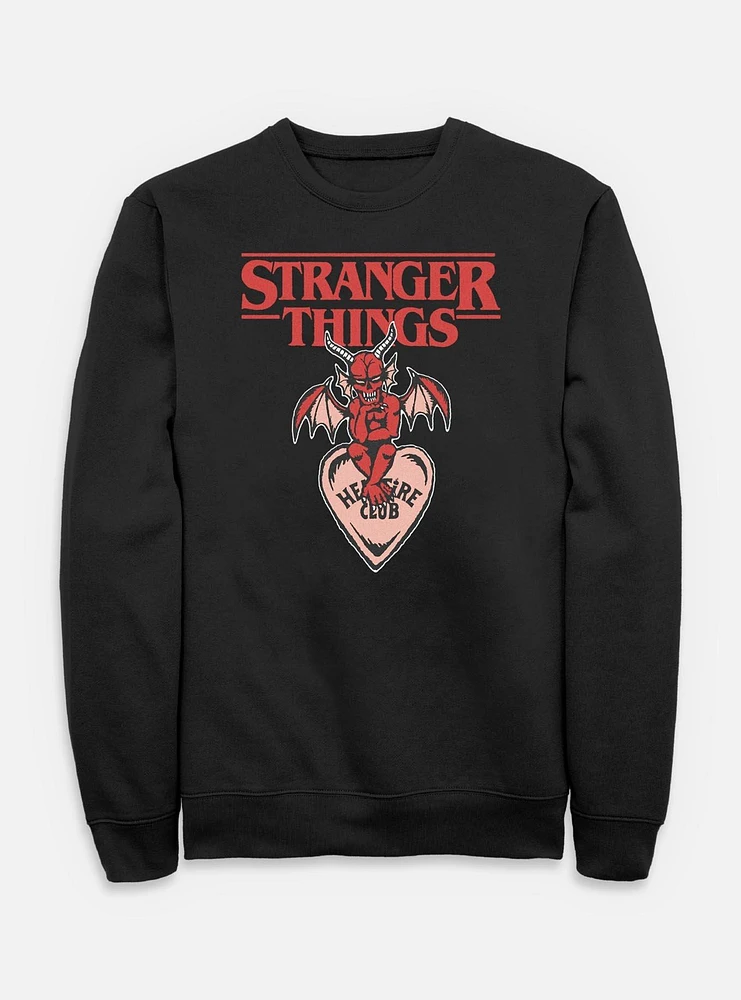 Stranger Things Hellfire Club Devil Sweatshirt