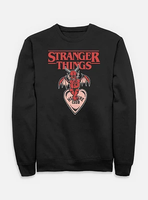 Stranger Things Hellfire Club Devil Sweatshirt