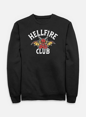 Stranger Things Devil Hellfire Club Logo Sweatshirt