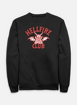 Stranger Things Devil Logo Hellfire Club Sweatshirt