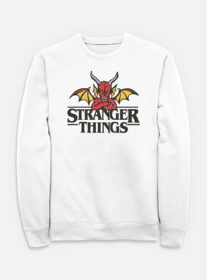 Stranger Things Hellfire Club Devil Logo Sweatshirt