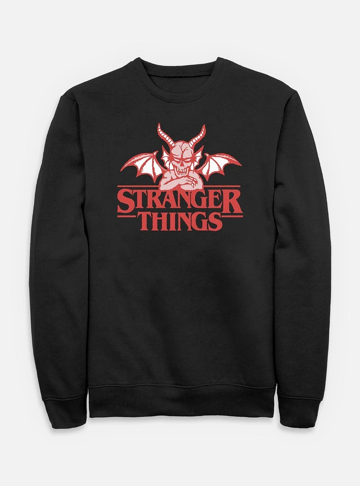 Stranger Things Devil Hellfire Clube Logo Sweatshirt
