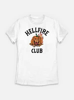 Stranger Things Hellfire Club Pumpkin Womens T-Shirt