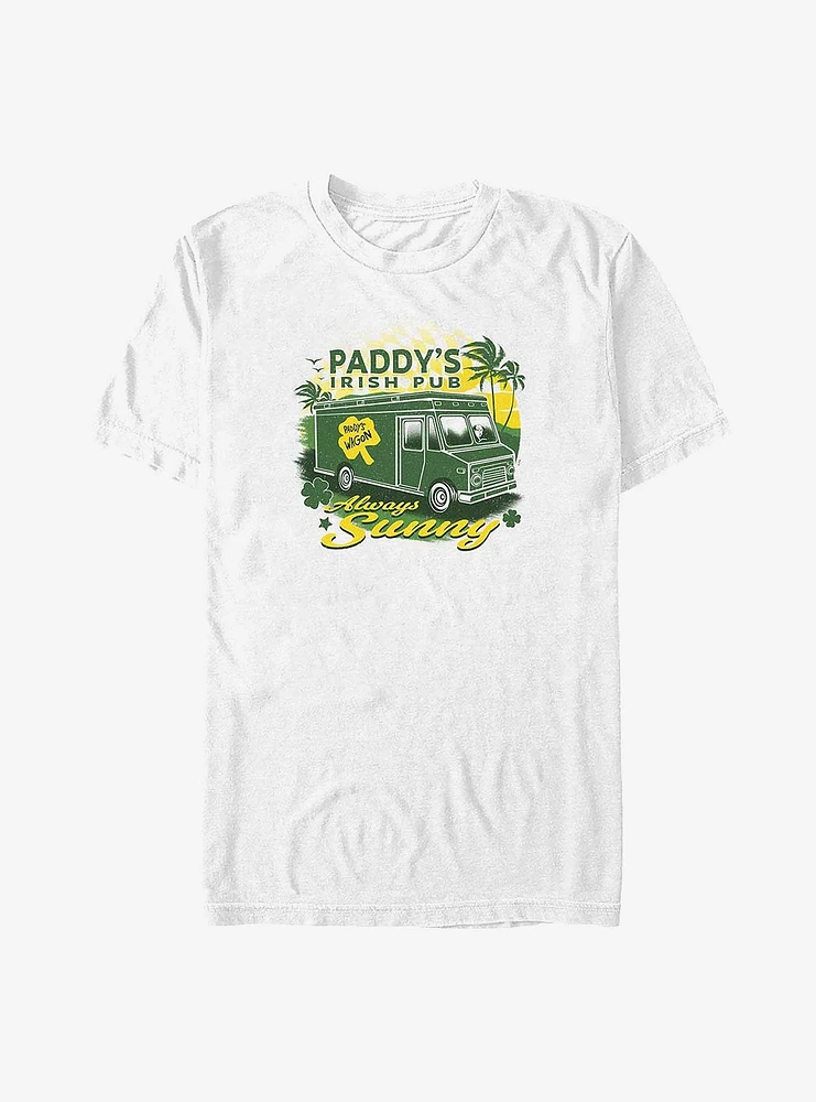 It's Always Sunny Philadelphia Paddys Wagon Big & Tall T-Shirt
