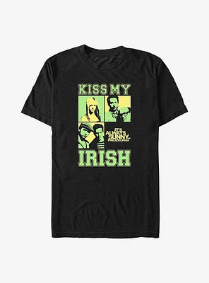 It's Always Sunny Philadelphia Kiss My Irish Big & Tall T-Shirt