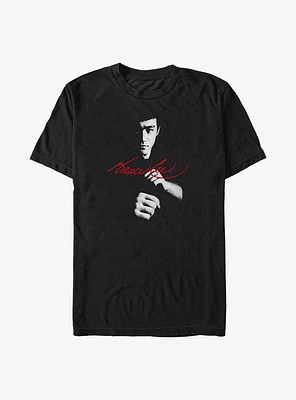 Bruce Lee Legend Autograph Big & Tall T-Shirt