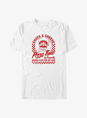Chuck E Cheese Pizza Time Big & Tall T-Shirt