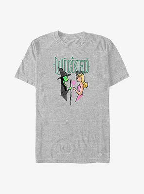 Wicked Elphaba & Glinda Big Tall T-Shirt