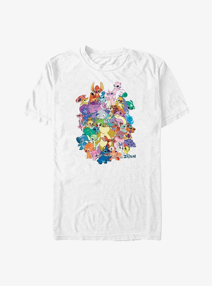 Disney Lilo & Stitch Experiment Dogpile Big Tall T-Shirt
