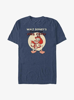 Disney Donald Duck Vintage Fireman Big & Tall T-Shirt