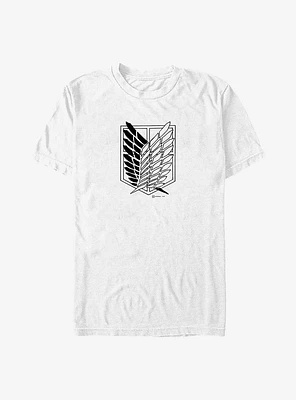 Attack on Titan Scout Regiment Wings of Freedom Big & Tall T-Shirt