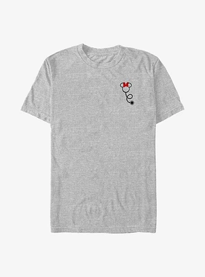 Disney Minnie Mouse Stethoscope Big & Tall T-Shirt