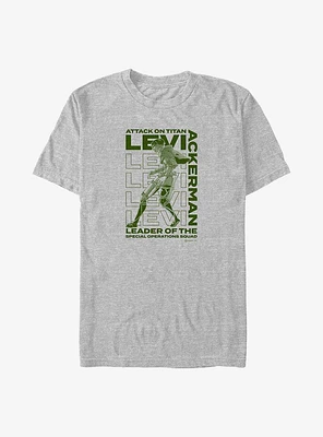 Attack on Titan Captain Levi Big & Tall T-Shirt