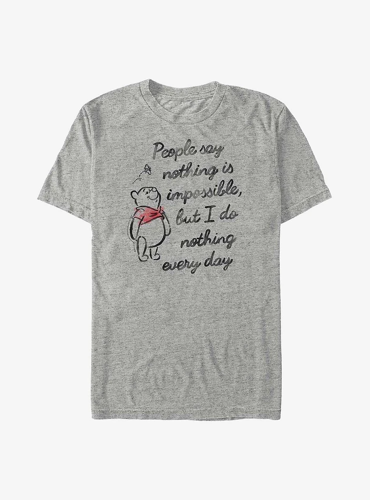 Disney Winnie The Pooh Impossible Big & Tall T-Shirt
