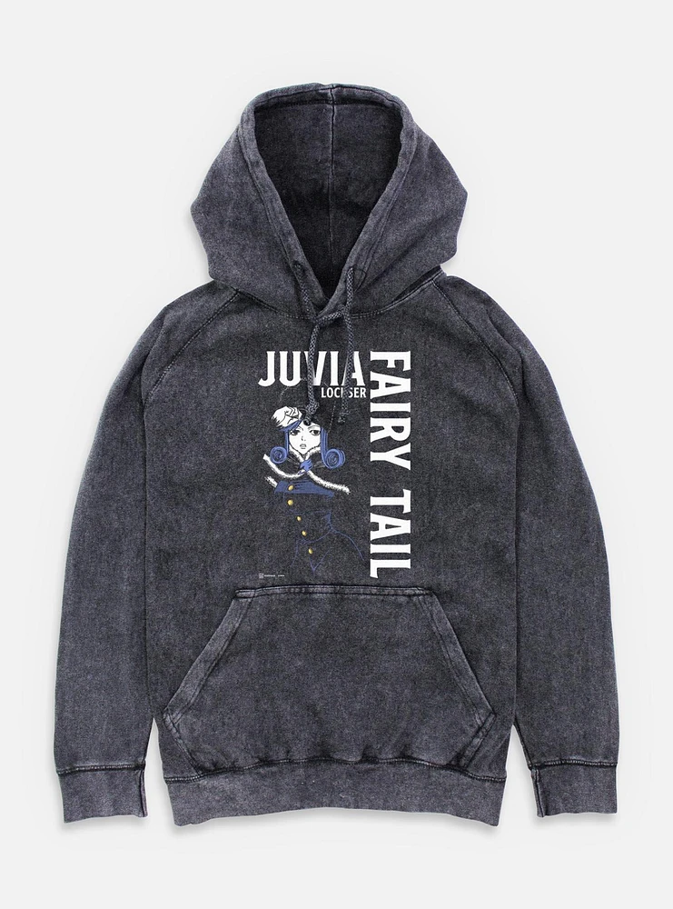 Fairy Tail Juvia Lockser Focus Mineral Wash Hoodie