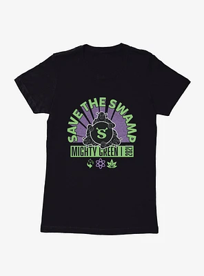 Shrek Save The Swamp Womens T-Shirt