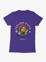 Shrek Fiona Feeling Cute Womens T-Shirt