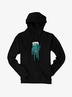 Adventure Time BMO Paint Drip Hoodie