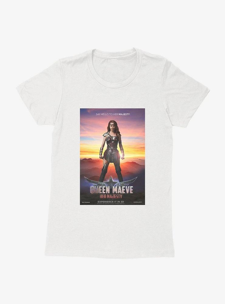 The Boys Queen Maeve Her Majesty Movie Poster Womens T-Shirt