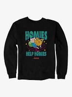 Adventure Time Homies Help Sweatshirt