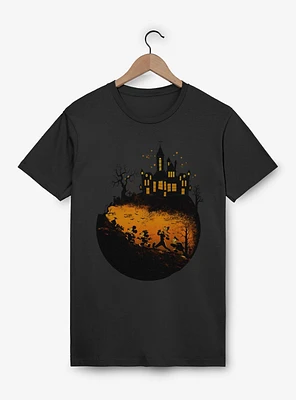 Disney Mickey Mouse Haunted Halloween T-Shirt