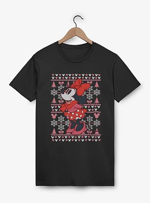 Disney Mickey Mouse Minnie Winter T-Shirt