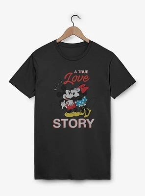 Disney Mickey Mouse & Minnie True Love Story T-Shirt