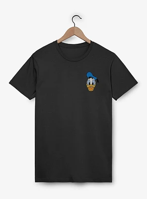 Disney Mickey Mouse Big Face Donald  T-Shirt