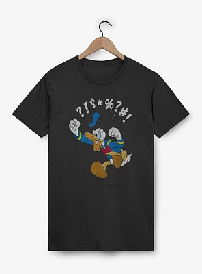 Disney Donald Duck Angry Jump T-Shirt