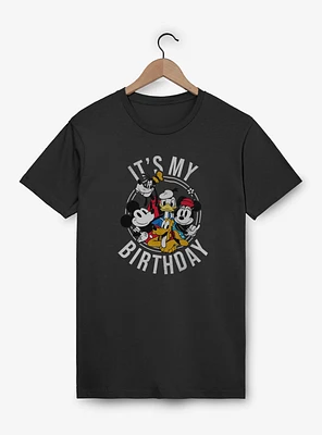 Disney Mickey Mouse And Friends It's My Birthday  T-Shirt