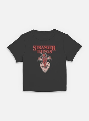 Stranger Things Hellfire Club Devil Womens Baby T-Shirt