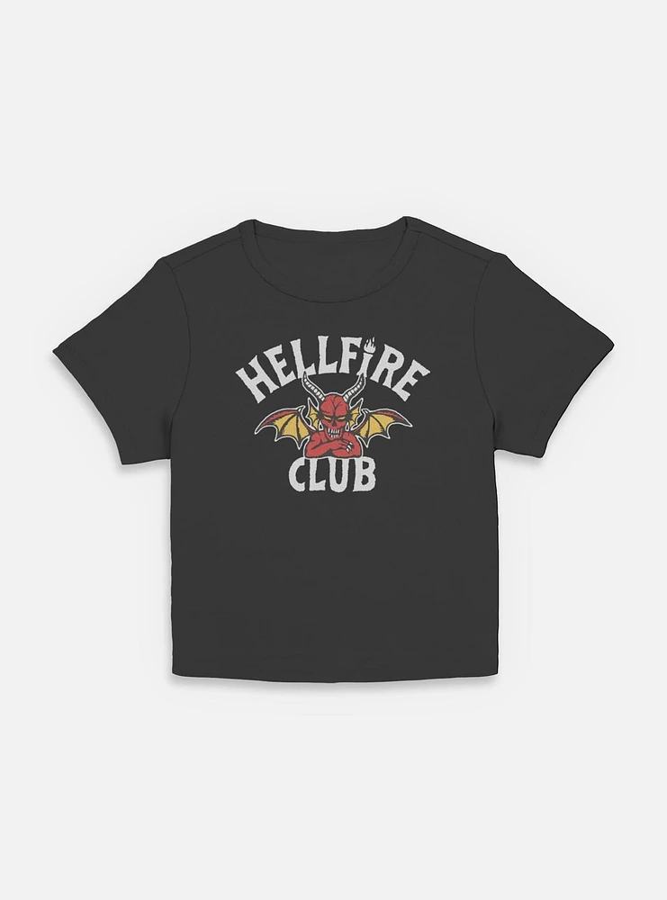Stranger Things Devil Hellfire Club Logo Womens Baby T-Shirt