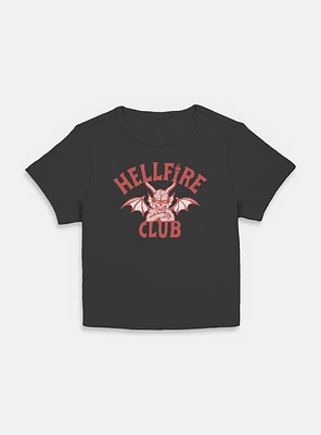 Stranger Things Devil Logo Hellfire Club Womens Baby T-Shirt