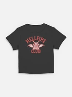 Stranger Things Devil Logo Hellfire Club Womens Baby T-Shirt