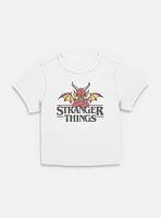 Stranger Things Hellfire Club Devil Logo Womens Baby T-Shirt
