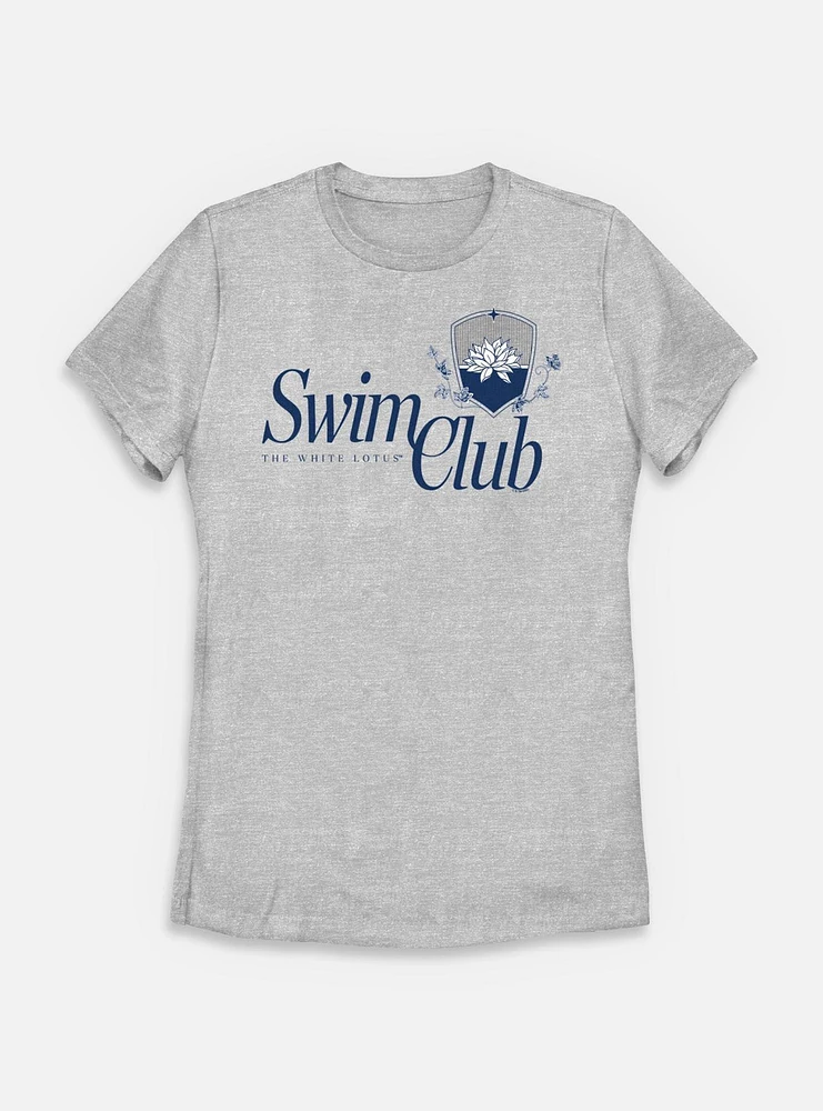 The White Lotus Swim Club Womens T-Shirt