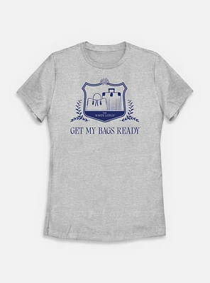 The White Lotus Get My Bags Ready Womens T-Shirt