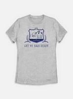 The White Lotus Get My Bags Ready Womens T-Shirt