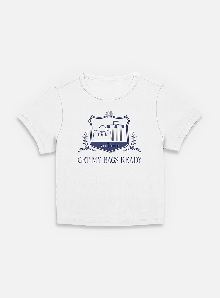 The White Lotus Get My Bags Ready Women Baby T-Shirt