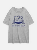 The White Lotus Get My Bags Ready Womens Oversized T-Shirt