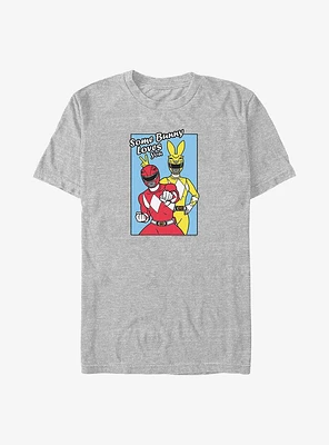 Mighty Morphin Power Rangers Some Bunny Big & Tall T-Shirt