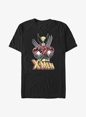 X-Men Vintage Wolverine Big & Tall T-Shirt