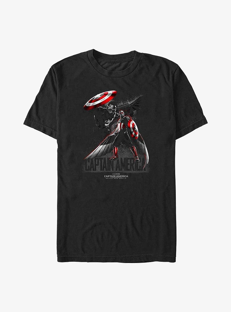 Captain America: Brave New World Pose Big & Tall T-Shirt