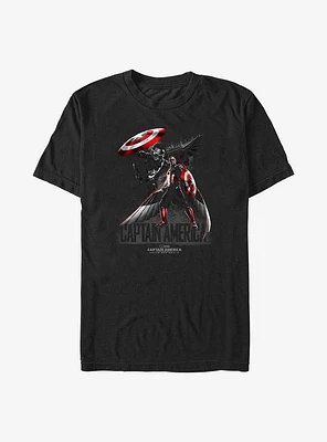 Captain America: Brave New World Pose Big & Tall T-Shirt