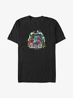 A Minecraft Movie Big Group Vector & Tall T-Shirt