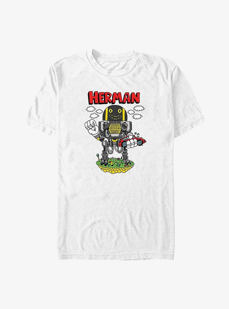 Electric State Herman Playing Big & Tall T-Shirt