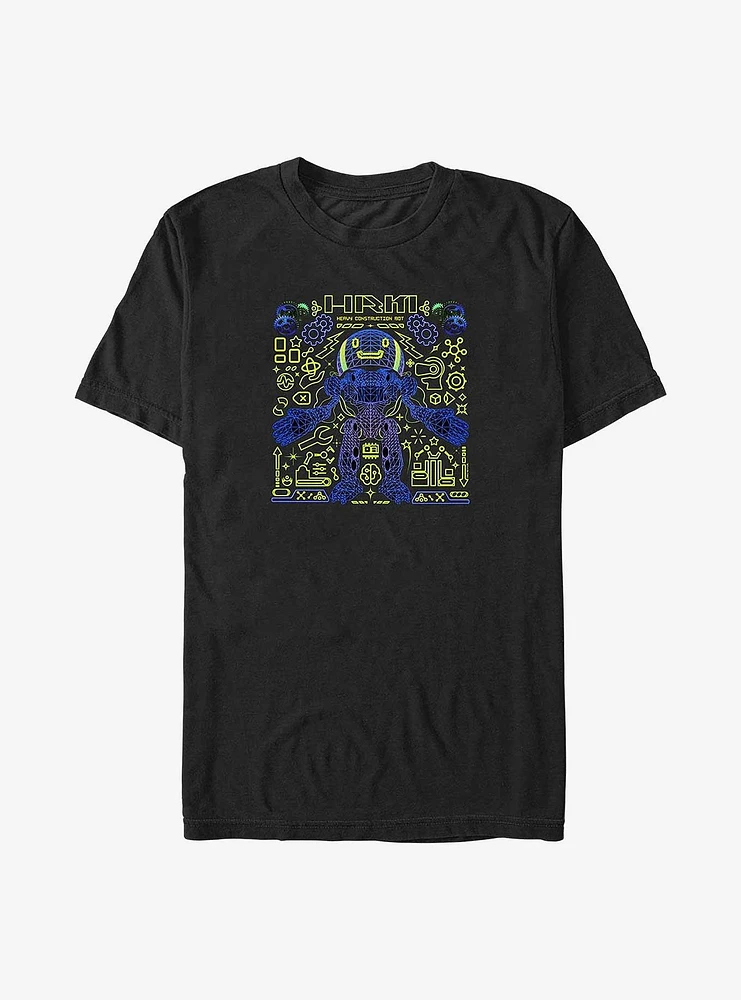 Electric State Heavy Construction Bot Big & Tall T-Shirt
